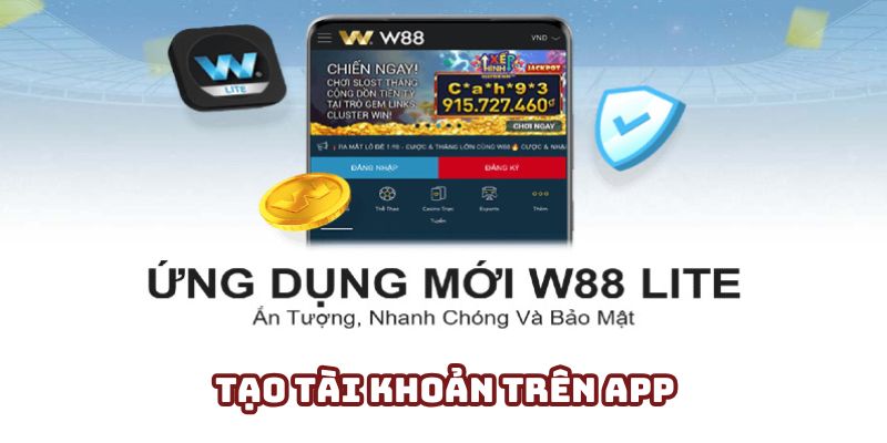 Đăng ký trên app game hết sức đơn giản và dễ thực hiện Đăng ký trên app game hết sức đơn giản và dễ thực hiện