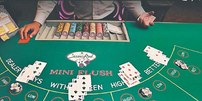 Trial > Straight Flush > Straight > Flush > Pair > High Card Trial > Straight Flush > Straight > Flush > Pair > High Card