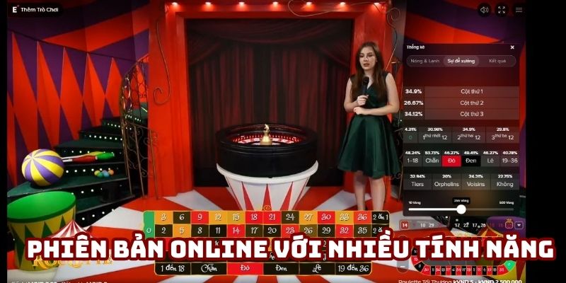 Phiên bản vòng quay online với nhiều tính năng Phiên bản vòng quay online với nhiều tính năng