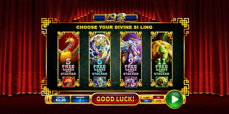 Giao diện của tựa game nổ hũ Si Ling Giao diện của tựa game nổ hũ Si Ling